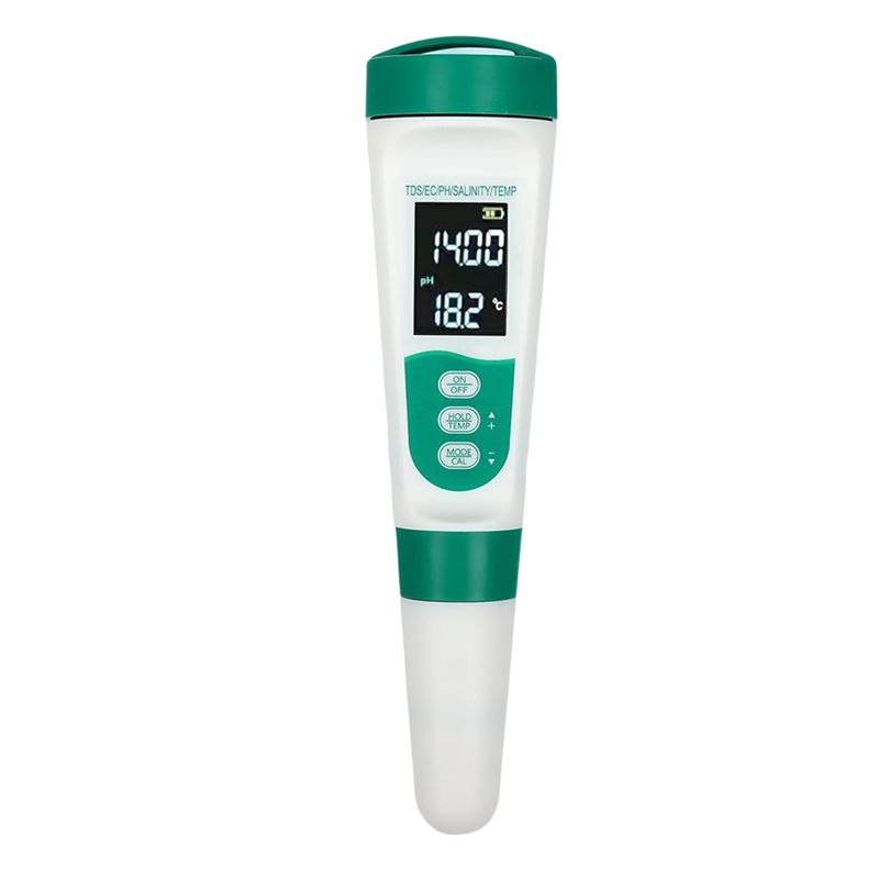 Ec Meter Digital - AT02-5 In1 디지털 PH 측정기 고정밀