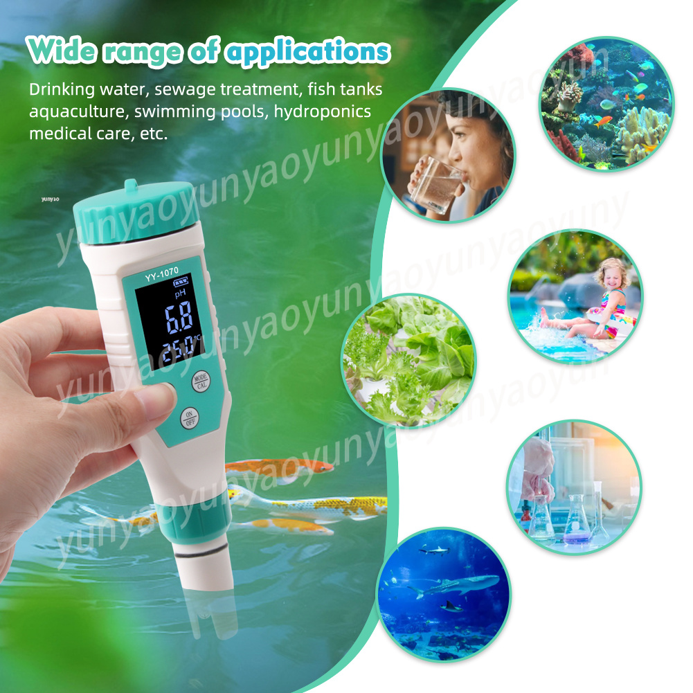 7 in 1 디지털 수질 테스터 PH ORP EC TD - Ec Meter Digital 리뷰 및 가격