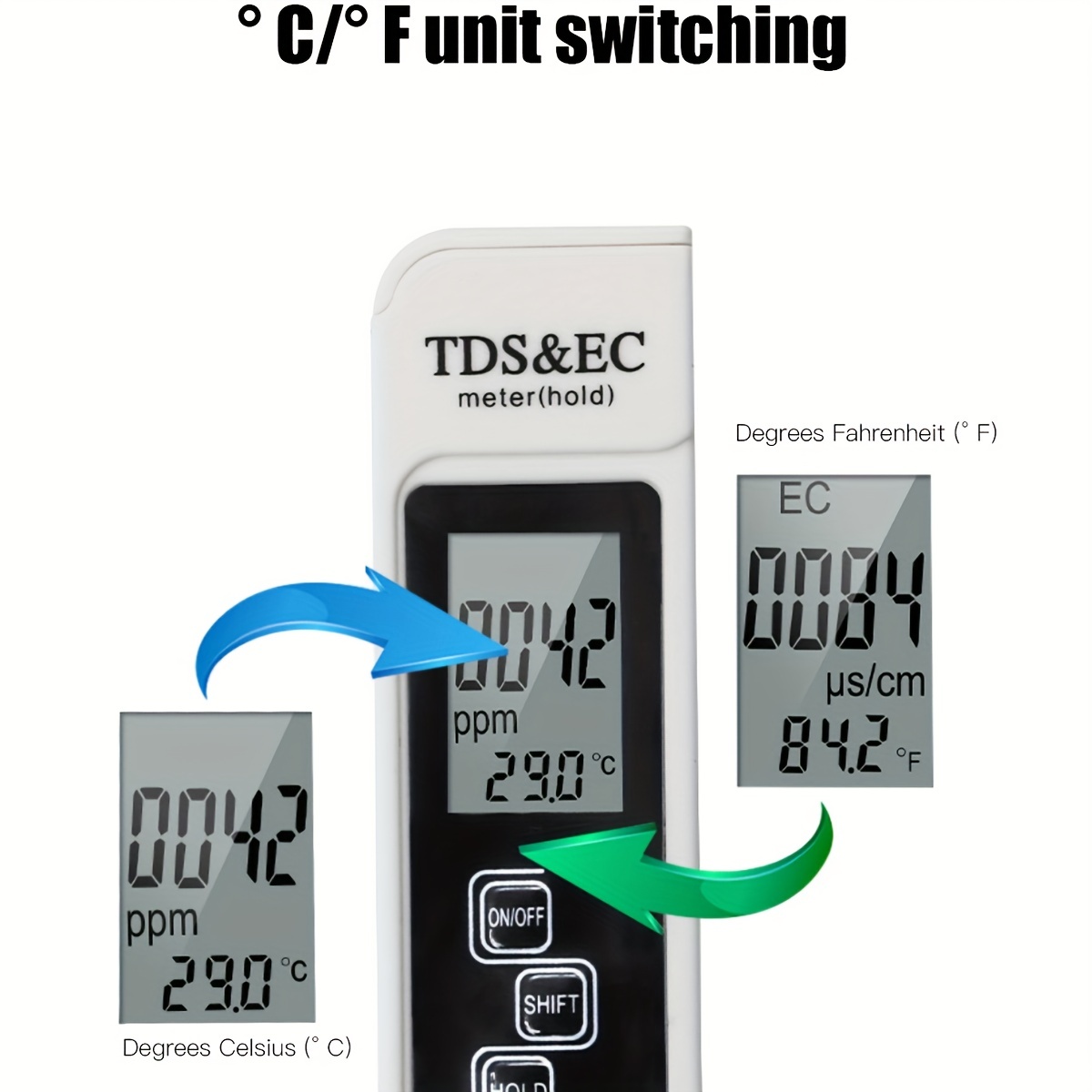 3in1 수질 감지 펜 가정용 식수 순도 EC 미터 고 - Ec Meter Digital 리뷰 및 가격