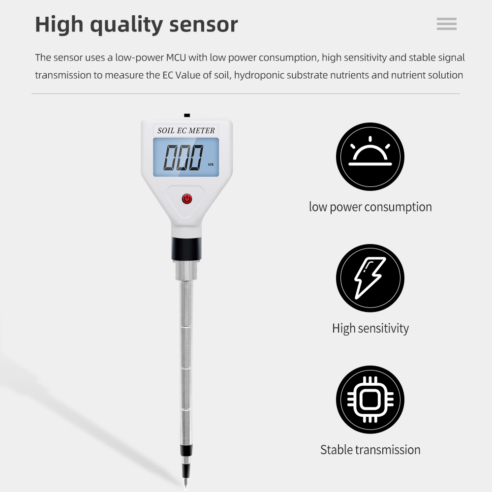 EC 테스터 디지털 토양 계량기 산도 테스터, 수질 모 - Ec Meter Digital 리뷰 및 가격