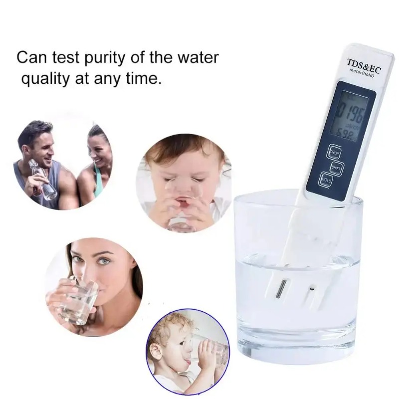 흰색 디지털 수질 테스터 TDS EC 미터 0-9990 - Ec Meter Digital 리뷰 및 가격