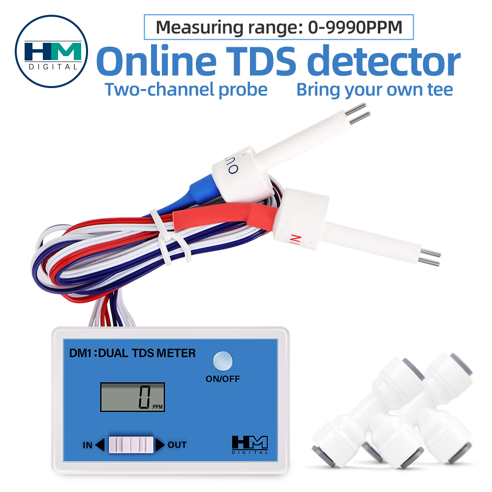 디지털 수질 테스터 듀얼 프로브 온라인 TDS 감지기  - Ec Meter Digital 리뷰 및 가격