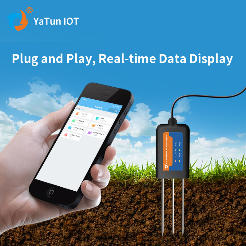 IOT 4G 농업용 디지털 토양 NPK EC PH 식물 - Ec Meter Digital 리뷰 및 가격