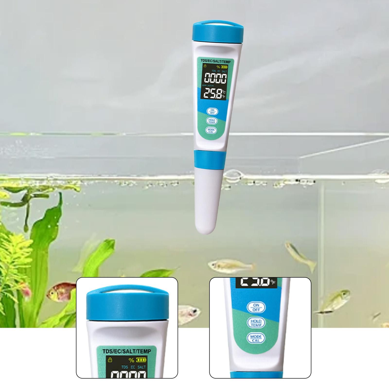 4 in 1 EC TDS 염분 온도 측정기 물 테스트  - Ec Meter Digital 리뷰 및 가격